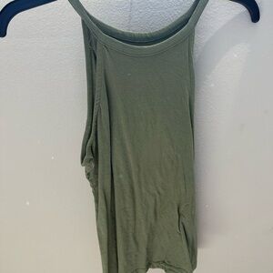 Olive Green Women's Tank Top